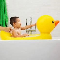 Gonflable En Forme De Canard Thermosensible，Piscine Gonflable Pour Enfants 90*50*25cm Fontainebleau Jaune -Piscine Soldes Boutique 52725798 5
