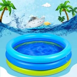 ABCRITAL Piscine Gonflable Piscine Enfants Bébé Piscine Fit Jardin D'Été Famille Jeux D'Eau Accessoire De La Piscine Pour Enfant -Piscine Soldes Boutique 52740323 4