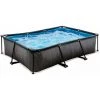 EXIT TOYS Piscine EXIT Black Wood 300x200x65cm Avec Pompe Filtrante - Noir - Noir 1 EXIT TOYS Piscine EXIT Black Wood 300x200x65cm Avec Pompe Filtrante - Noir - Noir -Piscine Soldes Boutique 52937057 1