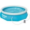 Piscine Bestway Fast Set Avec Filtre - Blauw -Piscine Soldes Boutique 53043512 1