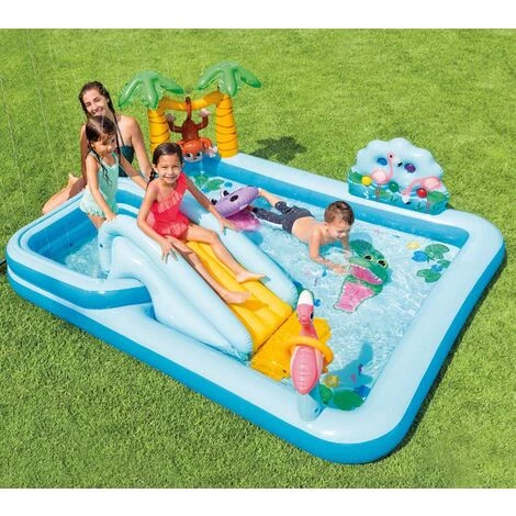 Piscine Gonflable Intex Playcenter Jungle Adventure 4 Piscine Gonflable Intex Playcenter Jungle Adventure – Image 2