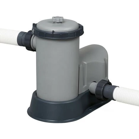 Piscine Hors-sol Tubulaire Bestway Power Steel Imitation Rotin 488x122 Cm Épurateur à Cartouche De 5 678 L/H Bâche Et Échelle 7 Piscine Hors-sol Tubulaire Bestway Power Steel Imitation Rotin 488x122 Cm Épurateur à Cartouche De 5 678 L/H Bâche Et Échelle – Image 5