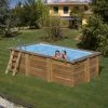 Gré Piscine Bois MARBELLA 2 4,20m X 2,70m X H: 1,17m -Piscine Soldes Boutique 53602166 1