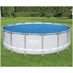 Bestway Couverture Solaire De Piscine Ronde 462 Cm Bleu - Bleu -Piscine Soldes Boutique 53653564 3