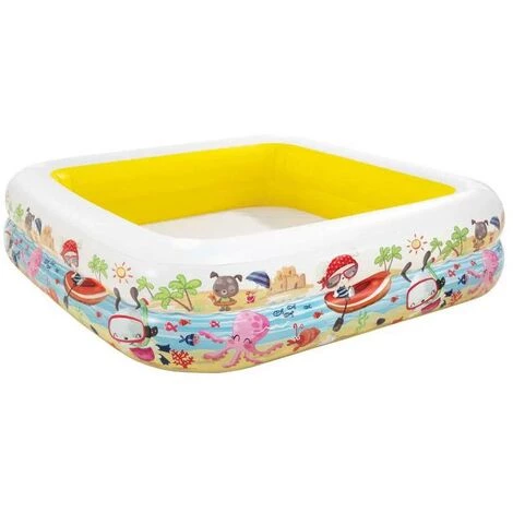 INTEX Piscinette Pare Soleil 157x157 - Jaune 5 INTEX Piscinette Pare Soleil 157x157 - Jaune – Image 3