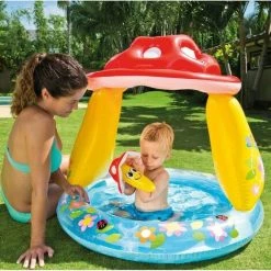 INTEX Piscinette Pare Soleil Champignon - Jaune -Piscine Soldes Boutique 53731712 3