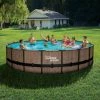 Piscine Tubulaire Teck ø5.49x1.22m SummerWaves -Piscine Soldes Boutique 53800603 1