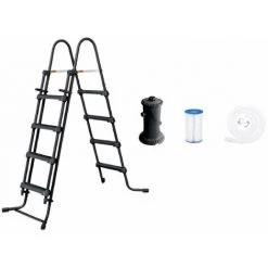 Piscine Tubulaire Teck ø5.49x1.22m SummerWaves -Piscine Soldes Boutique 53800603 4