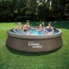SUMMERWAVES Piscine Autostable à Aspect Tressé ø 3,96m X84cm SUMMER WAVES -Piscine Soldes Boutique 53800605 1