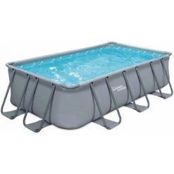 SUMMERWAVES Piscine Tubulaire Rectang,4x2x1m Summer
