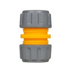MAISANGE Hozelock 2100A6002 Raccord Reparateur De Tuyau 12,5 Mm/15 Mm Jaune/Gris 16 X 10 X 21 Cm