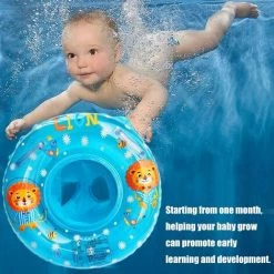 SUPERMARKET Bouée De Sauvetage Pour Bébé, Bouée Pour Bébé, Enfant Bague De Natation, Bébé Siège De Piscine, Flotteur De Piscine De Bébé, Bouée Siège Gonflable Bébés Pour Bebe En PVC,Superma,bleu,1 Pièce -Piscine Soldes Boutique 54053451 5