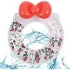 SUPERMARKET Enfants Bouée Piscine, Gonflable Bouée, Bouée Enfants Anneau De Natation Enfant Bague De Lit Flottant Gonflable Natation Flottante Pour Enfants De 1-3 Ans,Superma,1 Pièce,blanc + Rouge -Piscine Soldes Boutique 54078795 1