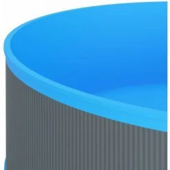 Hommoo Piscine A Eclaboussures 350x90 Cm Gris -Piscine Soldes Boutique 54153383 4