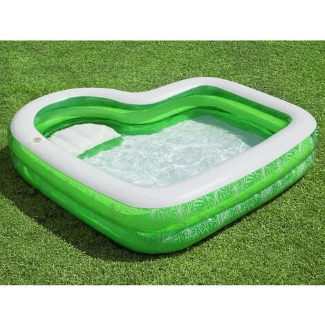 Bestway Piscine Avec Siège Tropical Paradise 231x231x51 Cm 5 Bestway Piscine Avec Siège Tropical Paradise 231x231x51 Cm – Image 3