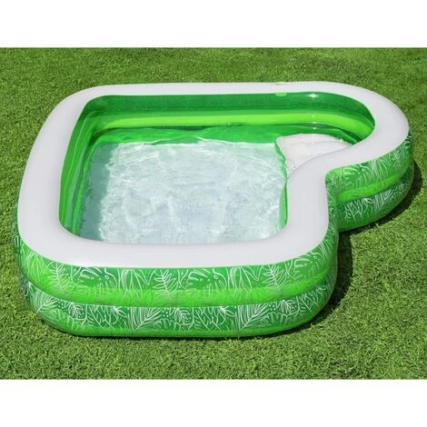 Bestway Piscine Avec Siège Tropical Paradise 231x231x51 Cm 6 Bestway Piscine Avec Siège Tropical Paradise 231x231x51 Cm – Image 4