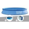 Kit Piscine Autoportée Intex Easy Set 3,05 X 0,61 M + Bâche De Protection + Bâche à Bulles -Piscine Soldes Boutique 54306769 1