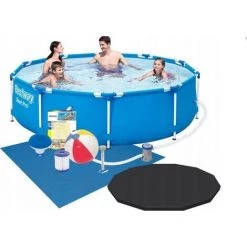 VIKING CHOICE Piscine Hors-sol Tubulaire - Bestway - 366 X 76 - Ensemble Complet -Piscine Soldes Boutique 54331718 2