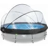 EXIT TOYS Piscine EXIT Soft Grey ø360x76cm Avec Pompe Filtrante Et Dôme - Gris - Gris 1 EXIT TOYS Piscine EXIT Soft Grey ø360x76cm Avec Pompe Filtrante Et Dôme - Gris - Gris -Piscine Soldes Boutique 54334128 1