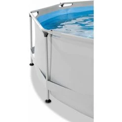 EXIT TOYS Piscine EXIT Soft Grey ø360x76cm Avec Pompe Filtrante Et Dôme - Gris - Gris -Piscine Soldes Boutique 54334128 5