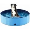 Betterlife Piscine Pour Chien Petite Bassine Bain Piscine Animaux Pour Enfants Chiens De Taille Moyenne Et Petite - Pliable Portable, (30 X 10 Cm Bleu) -Piscine Soldes Boutique 54395913 1