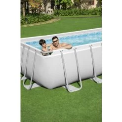 Piscine Tubulaire 732 X 366 X 132 Cm BESTWAY Hors Sol Rectangulaire Power Steel? -Piscine Soldes Boutique 54690946 3