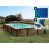 HABITAT ET JARDIN Piscine Bois En Kit Rectangle " Murano " - 12.20 X 6.20 X 1.44 M - Bâche à Bulles 400 µ - Bâche Hiver 280 G/m² 1 HABITAT ET JARDIN Piscine Bois En Kit Rectangle " Murano " - 12.20 X 6.20 X 1.44 M - Bâche à Bulles 400 µ - Bâche Hiver 280 G/m² -Piscine Soldes Boutique 54717028 1