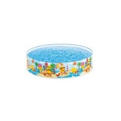 INTEX - PISCINETTE SEMI-RIGIDE HAPPY ANIMALS 58477