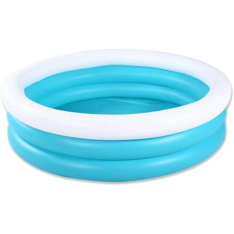 Ensoleillé Piscine Gonflable, Piscine Pour Enfants, 152 Cm, Piscine Durable Pour Enfants, Piscine Bleue Et Blanche Pour Enfants 3 Ensoleillé Piscine Gonflable, Piscine Pour Enfants, 152 Cm, Piscine Durable Pour Enfants, Piscine Bleue Et Blanche Pour Enfants