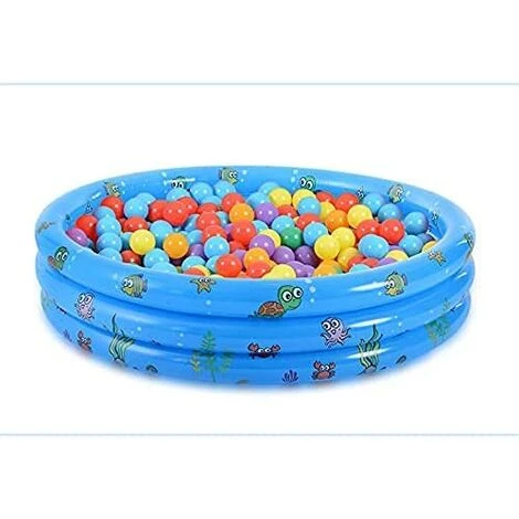 Ensoleillé Pataugeoire Ronde Pour Enfants Piscine Gonflable Pour Enfants En PVC Piscine Hors Sol à Thème Océanique Pour Le Jardin Pour Enfants Adultes Et Familles (130) 6 Ensoleillé Pataugeoire Ronde Pour Enfants Piscine Gonflable Pour Enfants En PVC Piscine Hors Sol à Thème Océanique Pour Le Jardin Pour Enfants Adultes Et Familles (130) – Image 4
