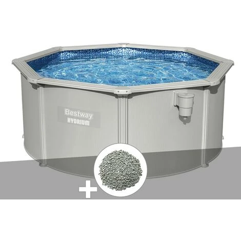 Kit Piscine Acier Ronde Bestway Hydrium 3,00 X 1,20 Cm + 10 Kg De Zéolite 3 Kit Piscine Acier Ronde Bestway Hydrium 3,00 X 1,20 Cm + 10 Kg De Zéolite