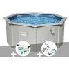 Kit Piscine Acier Ronde Bestway Hydrium 3,00 X 1,20 Cm + Kit De Traitement Au Chlore + Kit D'entretien Deluxe -Piscine Soldes Boutique 55406444 1