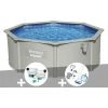 Kit Piscine Acier Ronde Bestway Hydrium 3,60 X 1,20 Cm + Kit De Traitement Au Chlore + Kit D'entretien Deluxe -Piscine Soldes Boutique 55406463 1