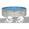 Kit Piscine Acier Ronde Bestway Hydrium 4,60 X 1,20 Cm + Kit De Traitement Au Chlore + Kit D'entretien Deluxe -Piscine Soldes Boutique 55406481 1