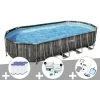 Kit Piscine Tubulaire Ovale Bestway Power Steel Décor Bois 7,32 X 3,66 X 1,22 M + 6 Cartouches De Filtration + Kit De Traitement Au Chlore + Kit D'entretien Deluxe 2 Kit Piscine Tubulaire Ovale Bestway Power Steel Décor Bois 7,32 X 3,66 X 1,22 M + 6 Cartouches De Filtration + Kit De Traitement Au Chlore + Kit D'entretien Deluxe -Piscine Soldes Boutique 55406522 1