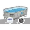 Kit Piscine Tubulaire Ovale Bestway Power Steel SwimVista Avec Hublots 4,27 X 2,50 X 1,00 M + 6 Cartouches De Filtration + Pompe à Chaleur 1 Kit Piscine Tubulaire Ovale Bestway Power Steel SwimVista Avec Hublots 4,27 X 2,50 X 1,00 M + 6 Cartouches De Filtration + Pompe à Chaleur -Piscine Soldes Boutique 55406528 1