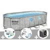 Kit Piscine Tubulaire Ovale Bestway Power Steel SwimVista Avec Hublots 5,49 X 2,74 X 1,22 M + Kit De Traitement Au Chlore + Kit D'entretien Deluxe + Pompe à Chaleur 1 Kit Piscine Tubulaire Ovale Bestway Power Steel SwimVista Avec Hublots 5,49 X 2,74 X 1,22 M + Kit De Traitement Au Chlore + Kit D'entretien Deluxe + Pompe à Chaleur -Piscine Soldes Boutique 55406550 1