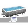 Kit Piscine Tubulaire Rectangulaire Bestway Power Steel 4,04 X 2,01 X 1,00 M + 6 Cartouches De Filtration -Piscine Soldes Boutique 55406565 1