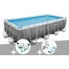 Kit Piscine Tubulaire Rectangulaire Bestway Power Steel 5,49 X 2,74 X 1,22 M + Kit De Traitement Au Chlore + Kit D'entretien Deluxe -Piscine Soldes Boutique 55406601 1