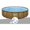 Kit Piscine Tubulaire Ronde Bestway Power Steel Avec Hublots 5,49 X 1,22 M + Kit D'entretien Deluxe 2 Kit Piscine Tubulaire Ronde Bestway Power Steel Avec Hublots 5,49 X 1,22 M + Kit D'entretien Deluxe -Piscine Soldes Boutique 55406614 1