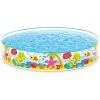 INTEX 56451NP SEMI RIGIDE MY BEACH DAY PISCINETTE PVC MULTICOLORE 152 X 152 X 25 CM -Piscine Soldes Boutique 55407757 1