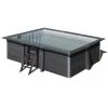 Piscine Composite Avant-Garde Rectangulaire 4,66 X 3,26 X 1,24 M - Gré