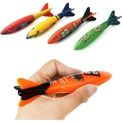 ALMI Underwater Pool Diving Rings Sticks, La Plongée Sous-Marine Piscine Sonne Des Bâtons Jouet De Torpille De Plongée Pour Le Jeu De Formation De Piscine Pour Des Enfants -Piscine Soldes Boutique 55505373 5