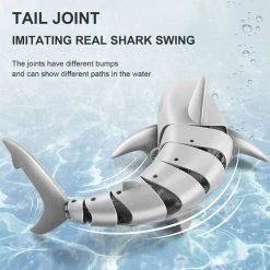 BENOBBY KIDS Jouets De Requin Télécommandés Pour L'eau, Requin RC Haute Simulation 2.4G Pour Piscine Salle De Bain Pour Garçons Enfants -Piscine Soldes Boutique 55512811 3