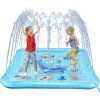 BENOBBY KIDS Splash Pad Pour Les Tout-petits, Tapis Enfant De Jet D'eau,arroseur D'extérieur Pour Enfants, 67" Jouets Aquatiques D'été, Pataugeoire Gonflable, Piscine Pour Bébé, Cadeaux Amusants Pour 3 4 5 6 7 8 9 Ans, Garçon, Fille, Jardin, Pelouse, Jeux De Plein Air -Piscine Soldes Boutique 55513060 1