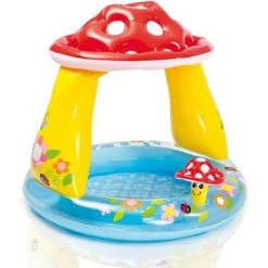 BENOBBY KIDS Mignon Champignon Rond Couvert Bébé Piscine Ball Pool Playhouse, Une Pièce