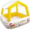 BENOBBY KIDS Piscine Gonflable Pare-soleil, Pataugeoire Pour Bébé à La Maison (157 X 157 X 122 Cm), Pour 2 Ans Et Plus, 1 Paquet -Piscine Soldes Boutique 55513400 1