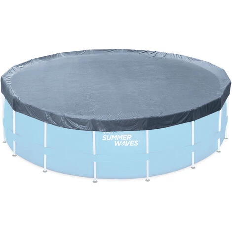 Piscine Tubulaire Ronde Active Frame Pool Effet Rotin 4,88 X 1,22 M - Summer Waves - Marron 7 Piscine Tubulaire Ronde Active Frame Pool Effet Rotin 4,88 X 1,22 M - Summer Waves - Marron – Image 5