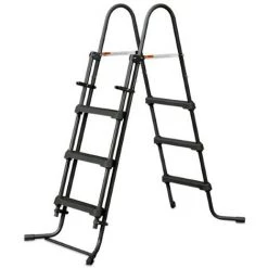 SUMMERWAVES Piscine Tubulaire Ovale Active Frame Pool Effet Chevron 4,24 X 2,50 X 1,00 M - Summer Waves - Noir -Piscine Soldes Boutique 55773480 3