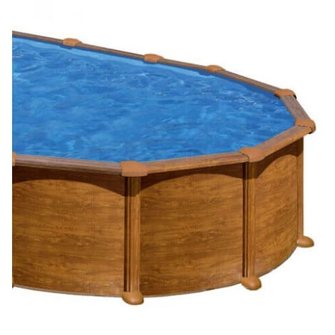 Piscine Acier Gré Ovale Amazonia 744 X 399 X H.132 Cm - Filtre à Sable - Bleu 5 Piscine Acier Gré Ovale Amazonia 744 X 399 X H.132 Cm - Filtre à Sable - Bleu – Image 3